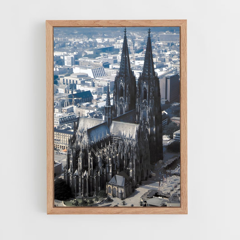ap-cologne cathedral-1 cadre Bois clair
