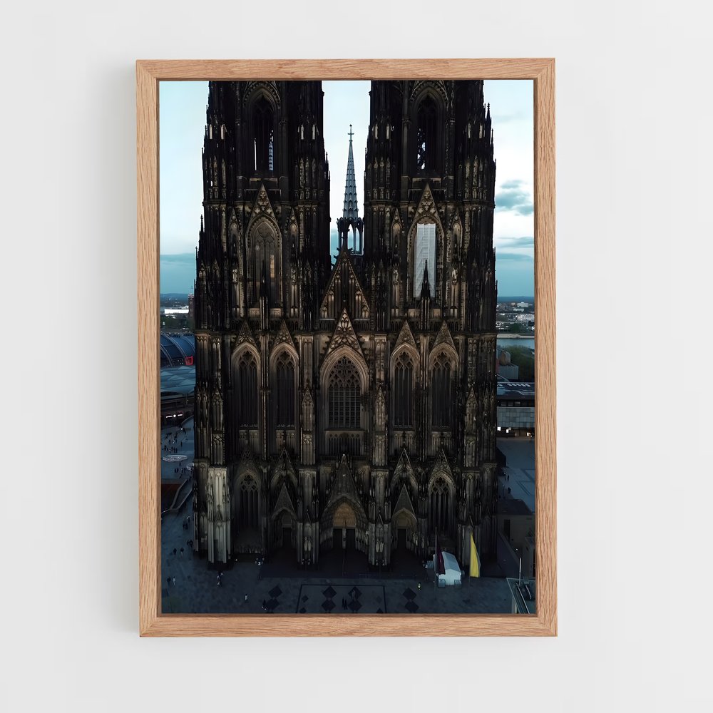 ap-cologne cathedral-10 cadre Bois clair