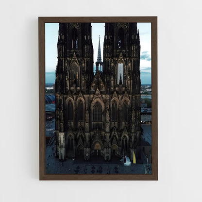 ap-cologne cathedral-10 cadre Bois foncé