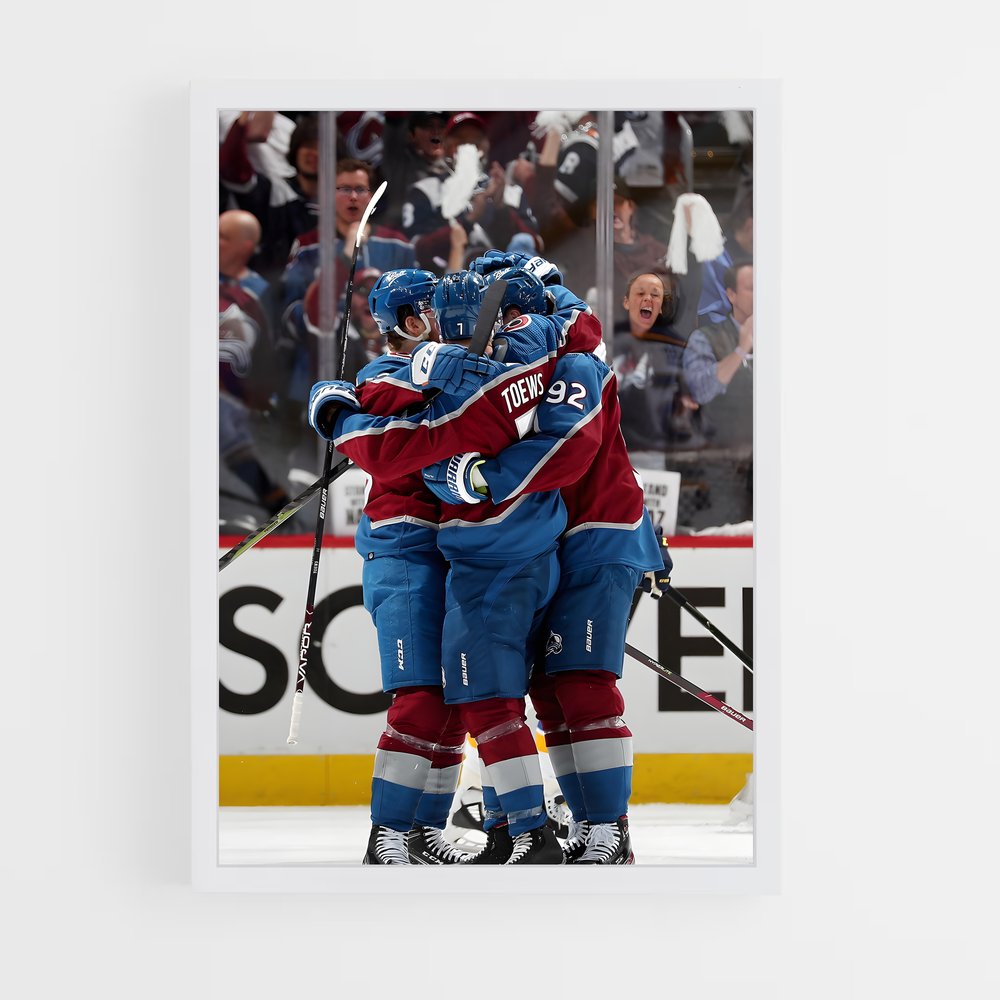 ap-colorado avalanche-10 cadre Blanc
