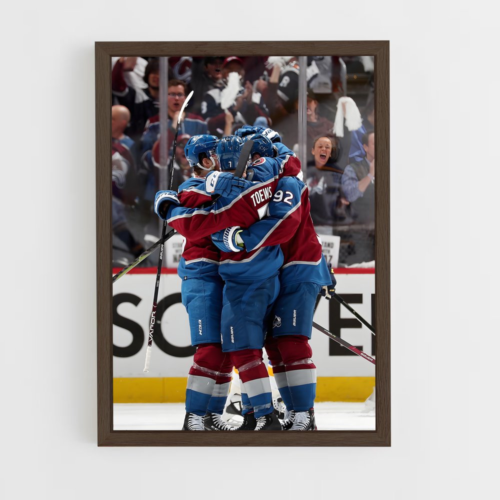 ap-colorado avalanche-10 cadre Bois foncé