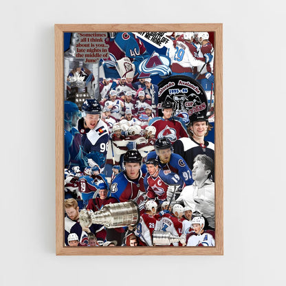 ap-colorado avalanche-15 cadre Bois clair