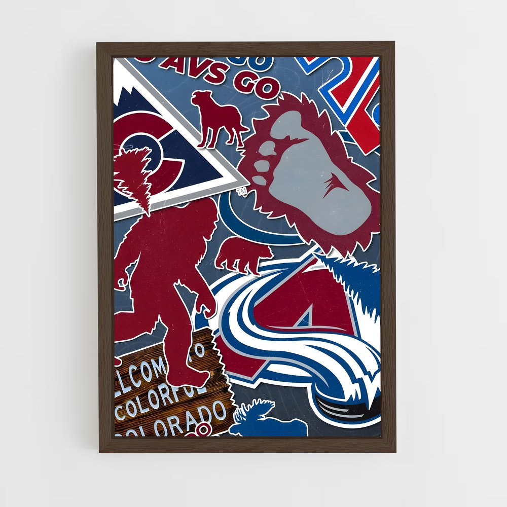 ap-colorado avalanche-5 cadre Bois foncé