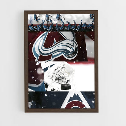 ap-colorado avalanche-8 cadre Bois foncé