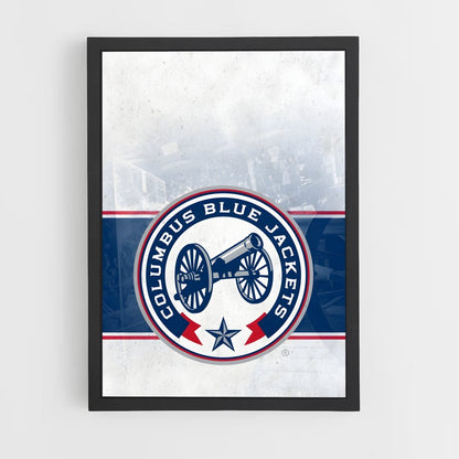 ap-columbus blue jackets-10 cadre Noir