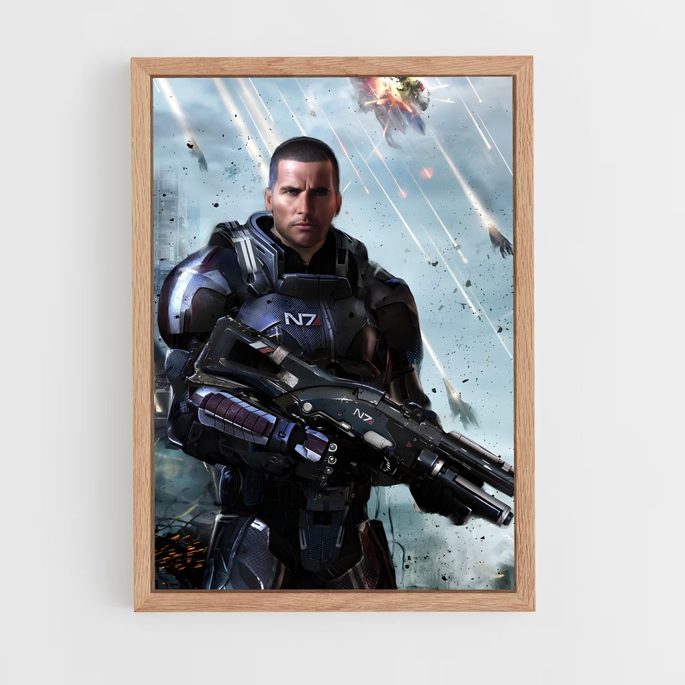 ap-commander shepard-5 cadre Bois clair