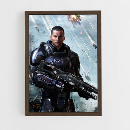 ap-commander shepard-5 cadre Bois foncé