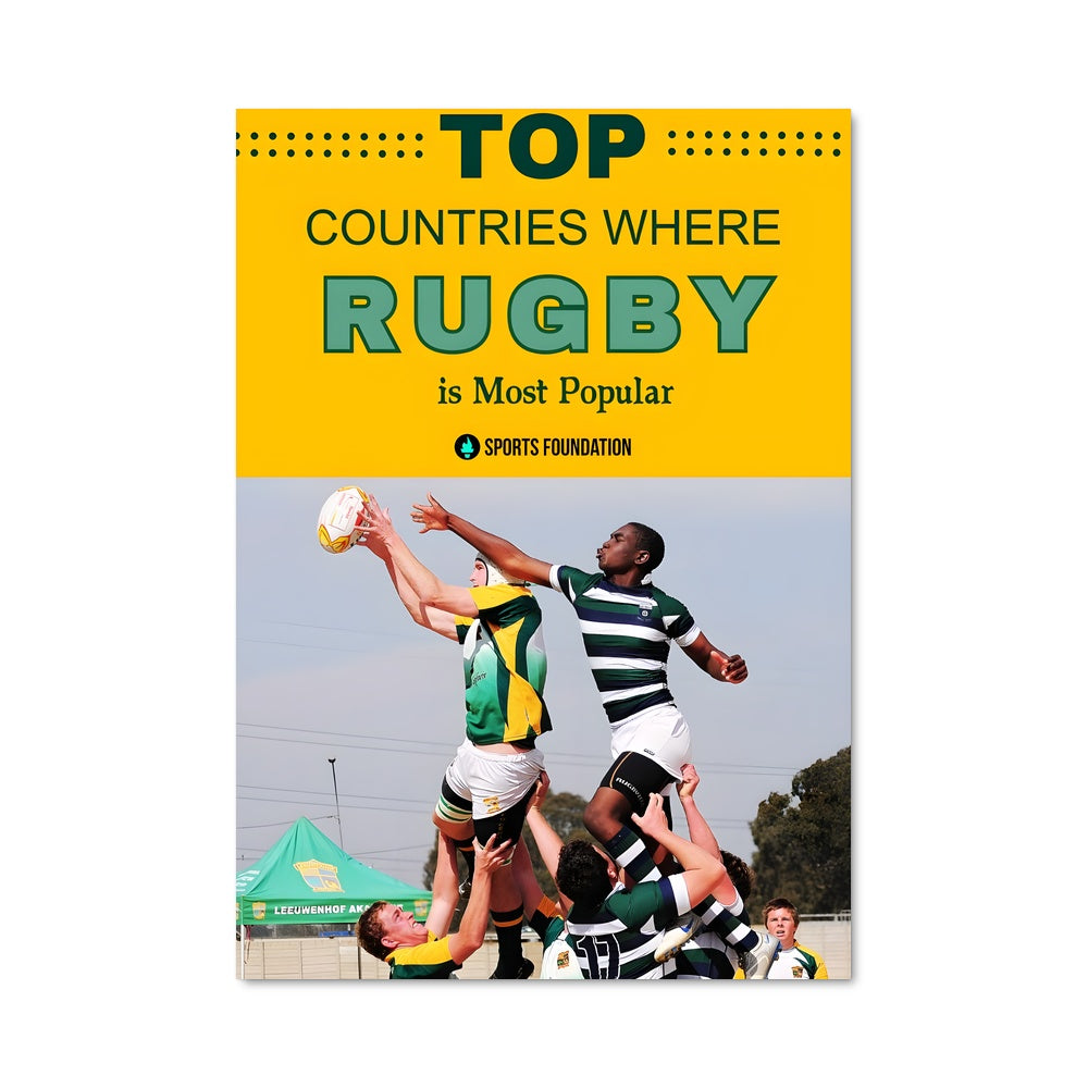 Poster Rugby Around the World