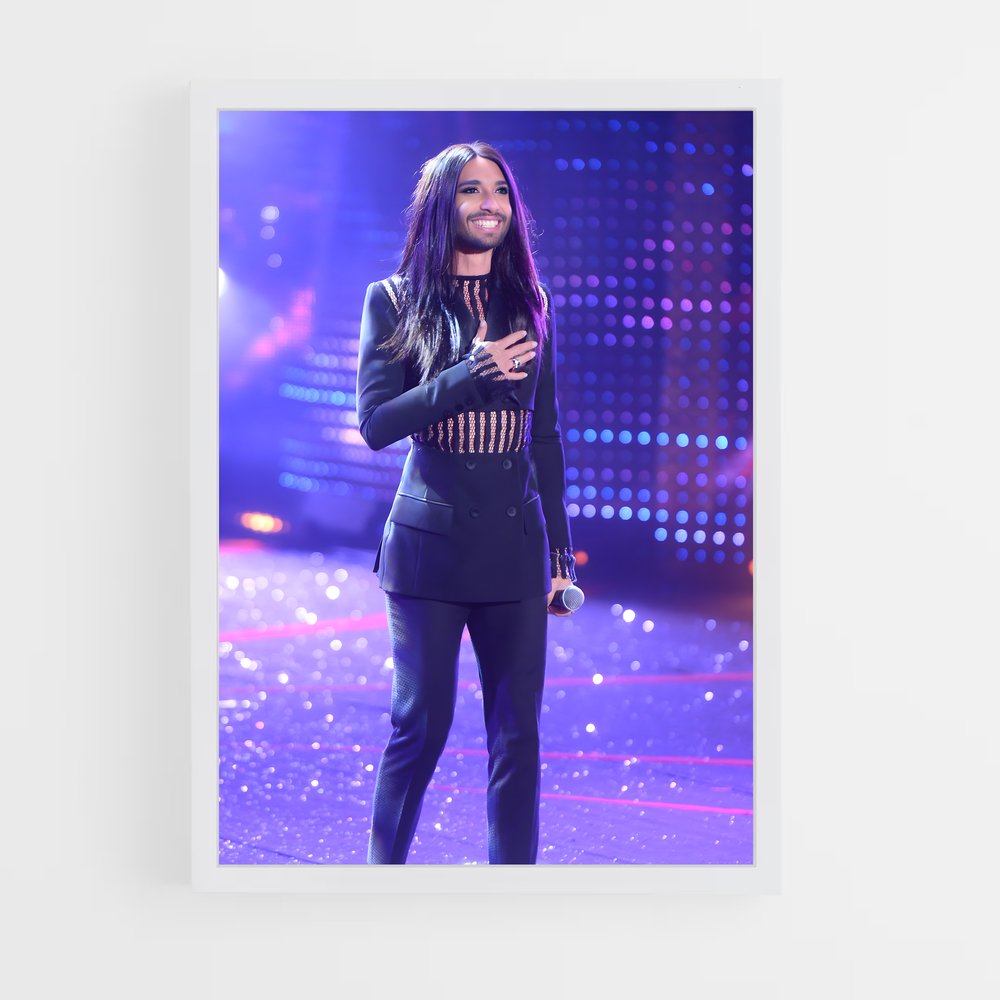 ap-conchita wurst-10 cadre Blanc