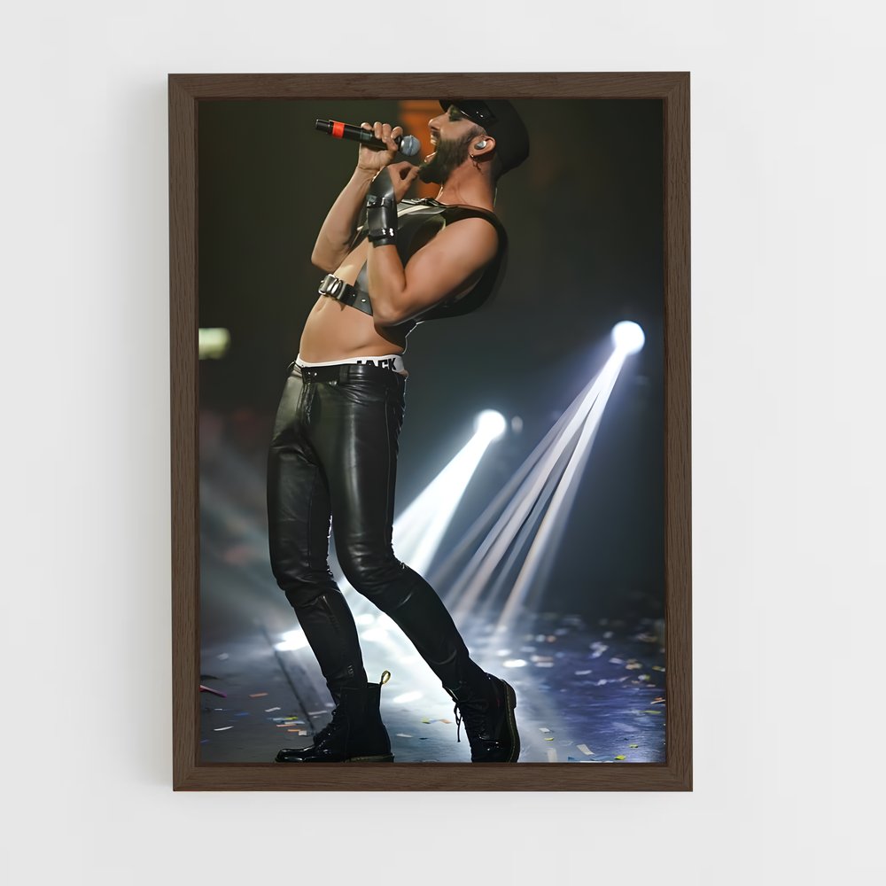 ap-conchita wurst-7 cadre Bois foncé