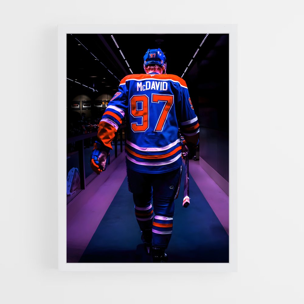 ap-connor mcdavid-1 cadre Blanc