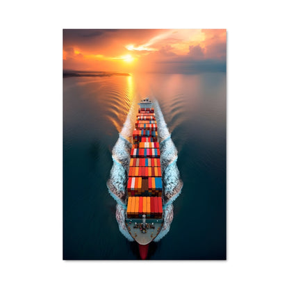 Poster Horizon Maritimes