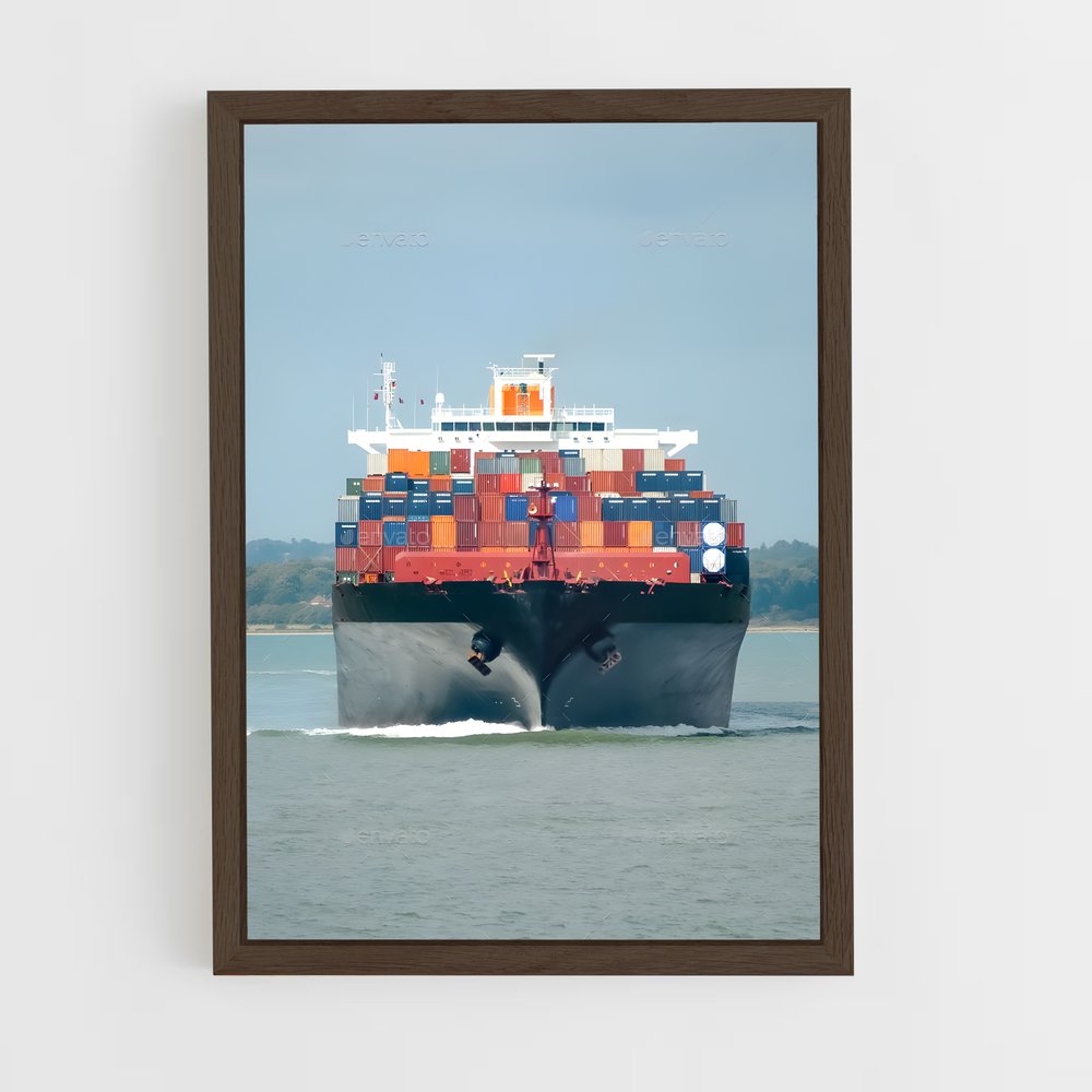 ap-container ships-13 cadre Bois foncé