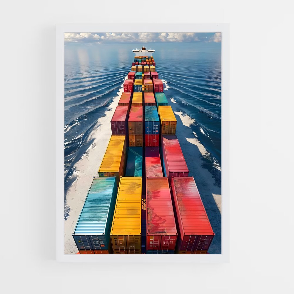 ap-container ships-6 cadre Blanc