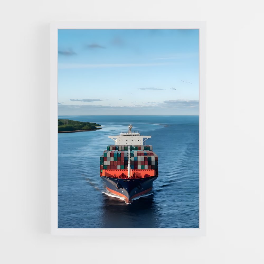 ap-container ships-8 cadre Blanc