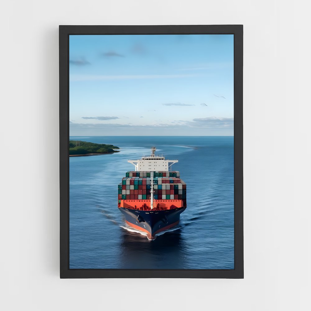 ap-container ships-8 cadre Noir