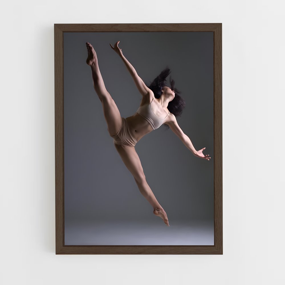 ap-contemporary dance-8 cadre Bois foncé