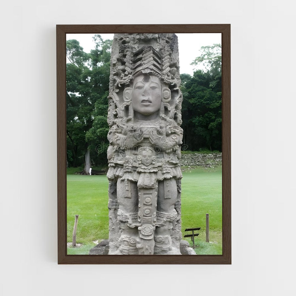 ap-copan ruinas-1 cadre Bois foncé