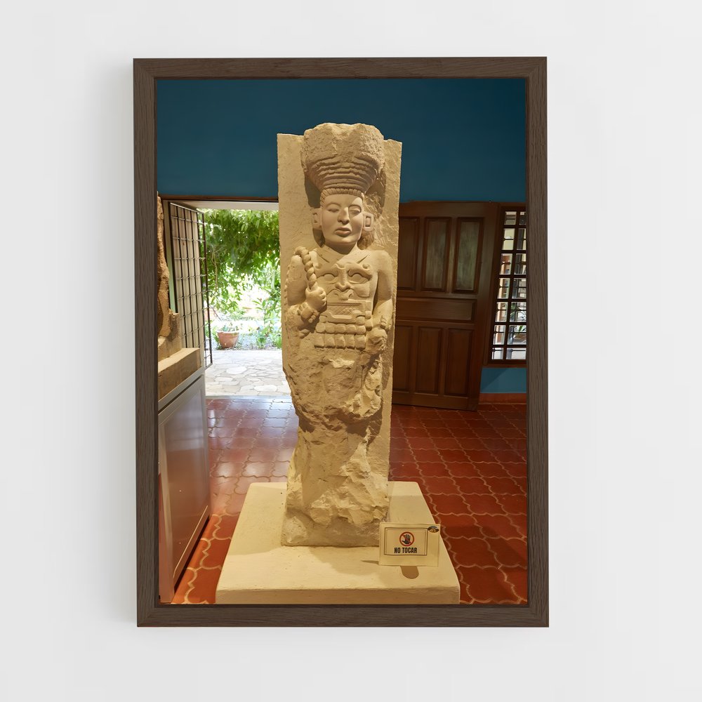 ap-copan ruinas-7 cadre Bois foncé
