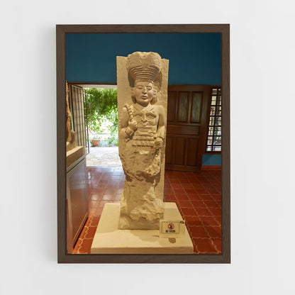 ap-copan ruinas-7 cadre Bois foncé