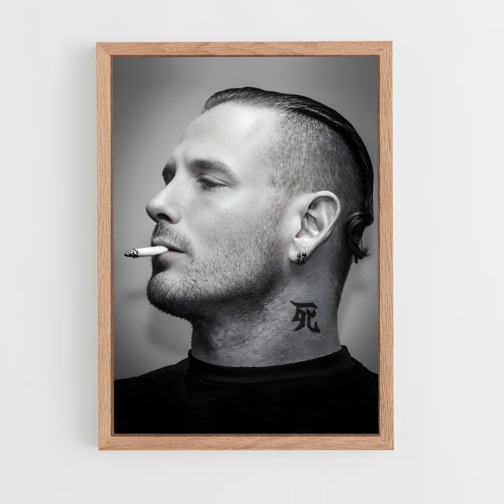ap-corey taylor-3 cadre Bois clair
