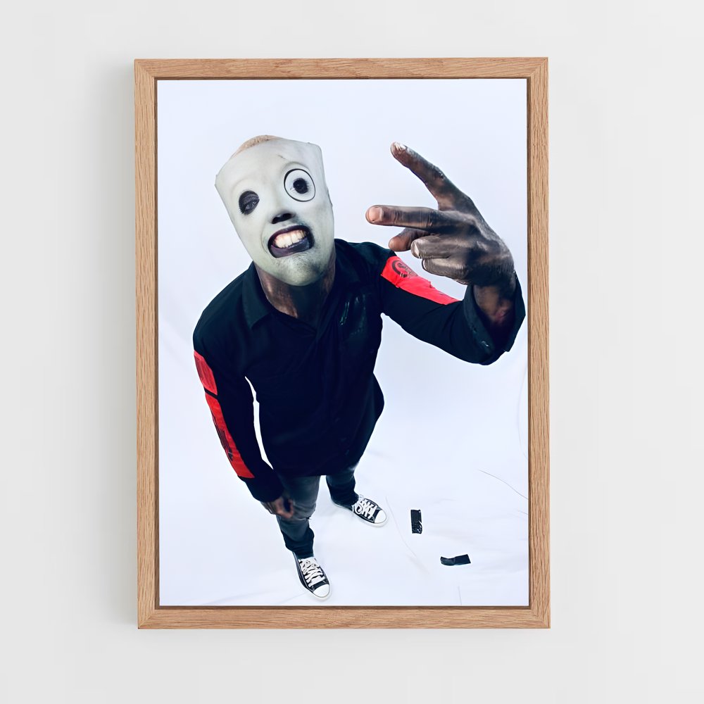 ap-corey taylor-5 cadre Bois clair