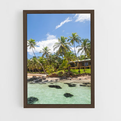 ap-corn islands-4 cadre Bois foncé