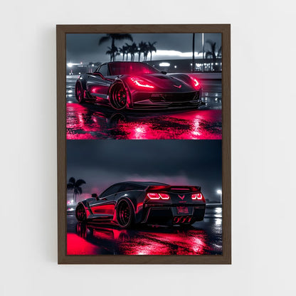 ap-corvette c7 gt3-r-2 cadre Bois foncé