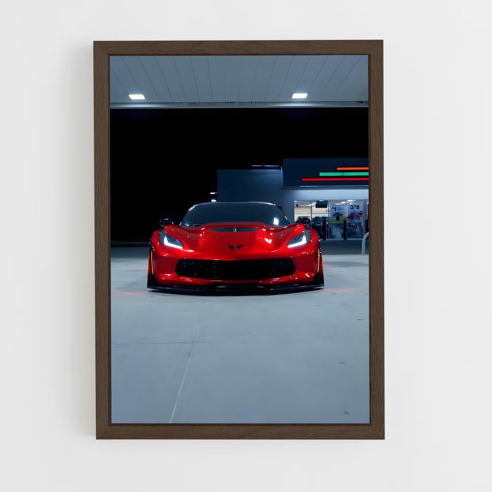 ap-corvette c7 gt3-r-5 cadre Bois foncé