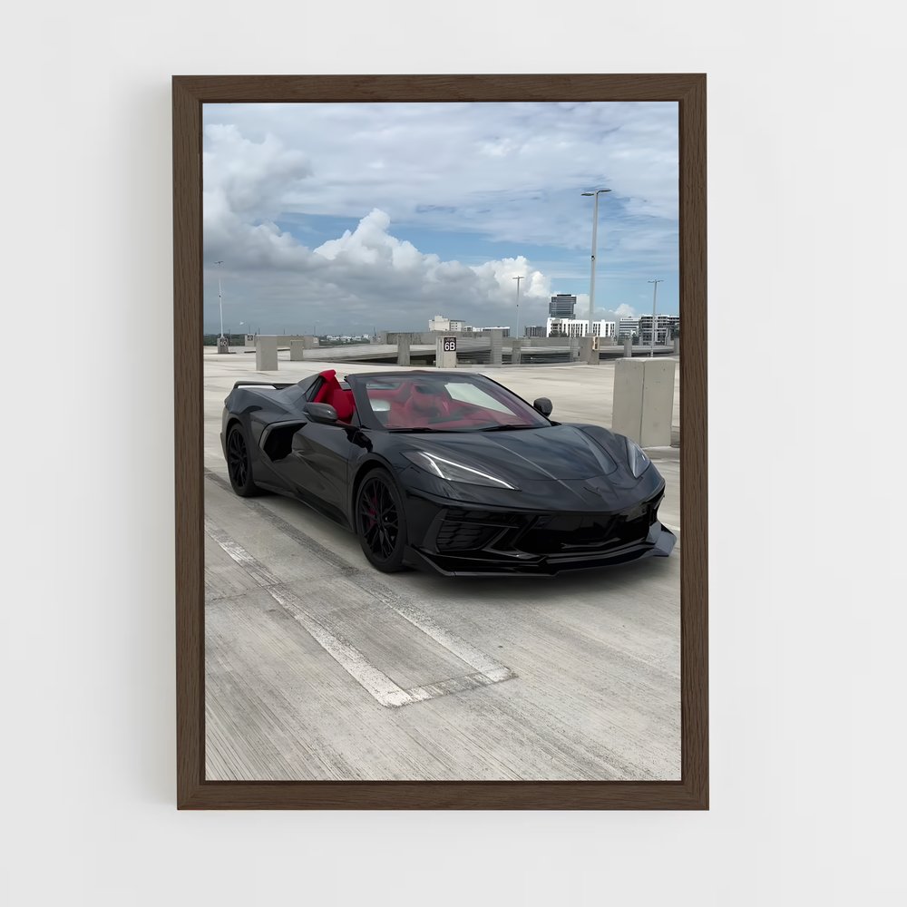 ap-corvette stingray-1 cadre Bois foncé