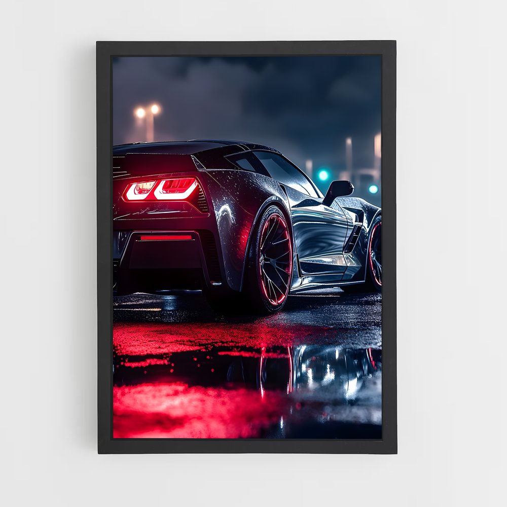 ap-corvette stingray-3 cadre Noir