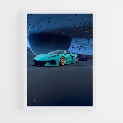 ap-corvette z06-3 cadre Blanc