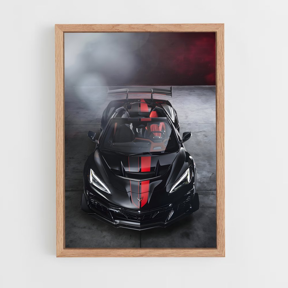 ap-corvette zr1-2 cadre Bois clair