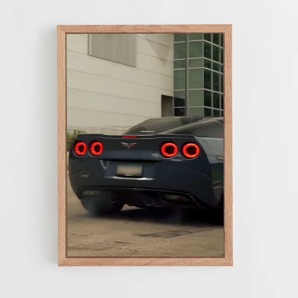 ap-corvette zr1-6 cadre Bois clair