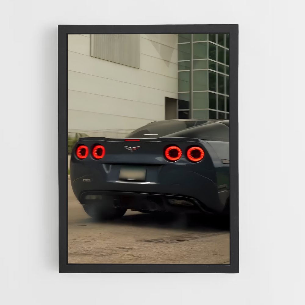ap-corvette zr1-6 cadre Noir