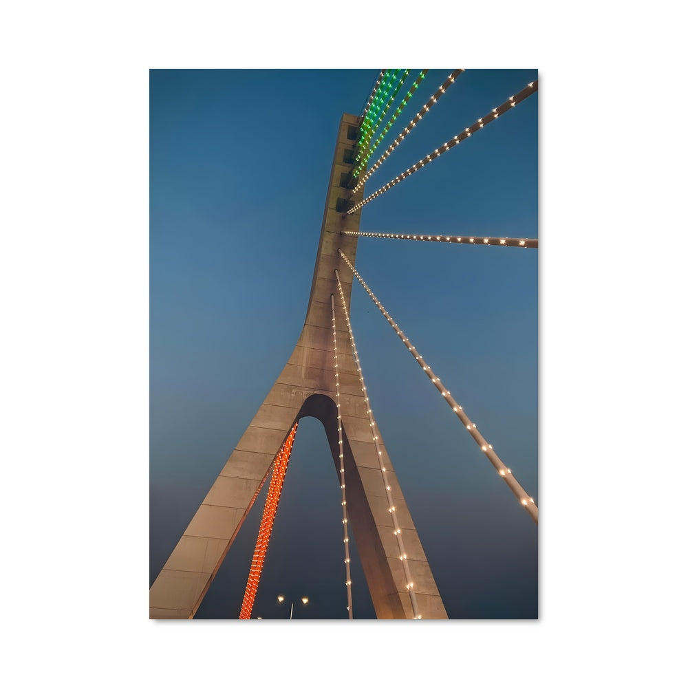 Poster Pont Lumineux