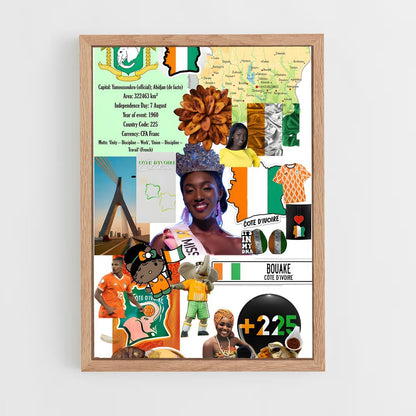ap-cote divoire-8 cadre Bois clair