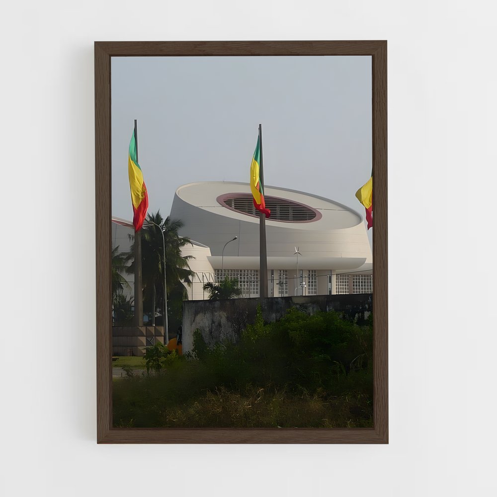 ap-cotonou-3 cadre Bois foncé