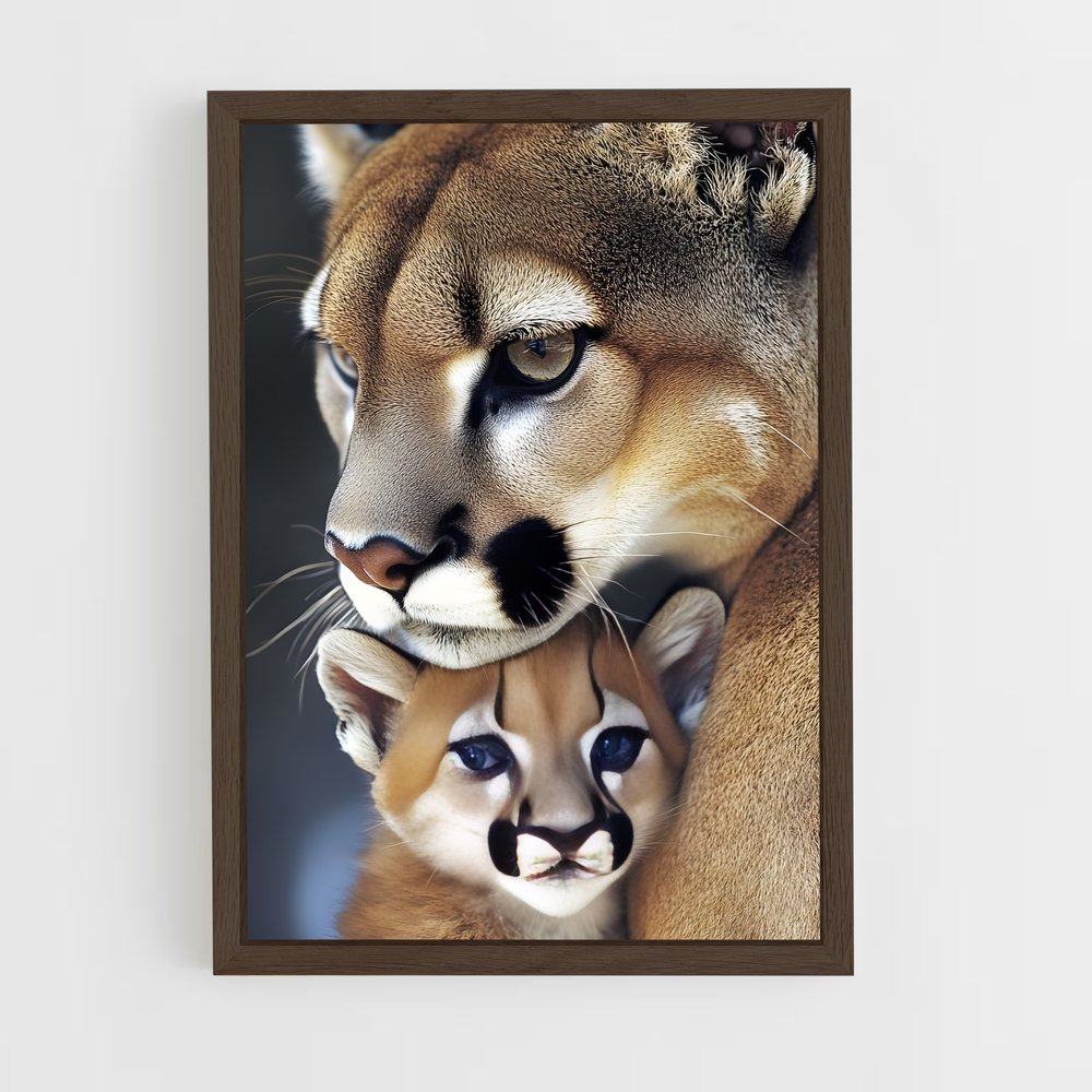 ap-cougar-3 cadre Bois foncé