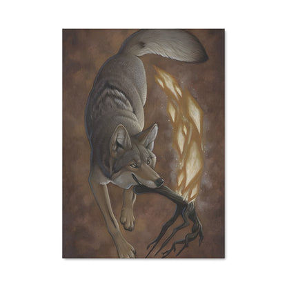 Poster Loup de Feu