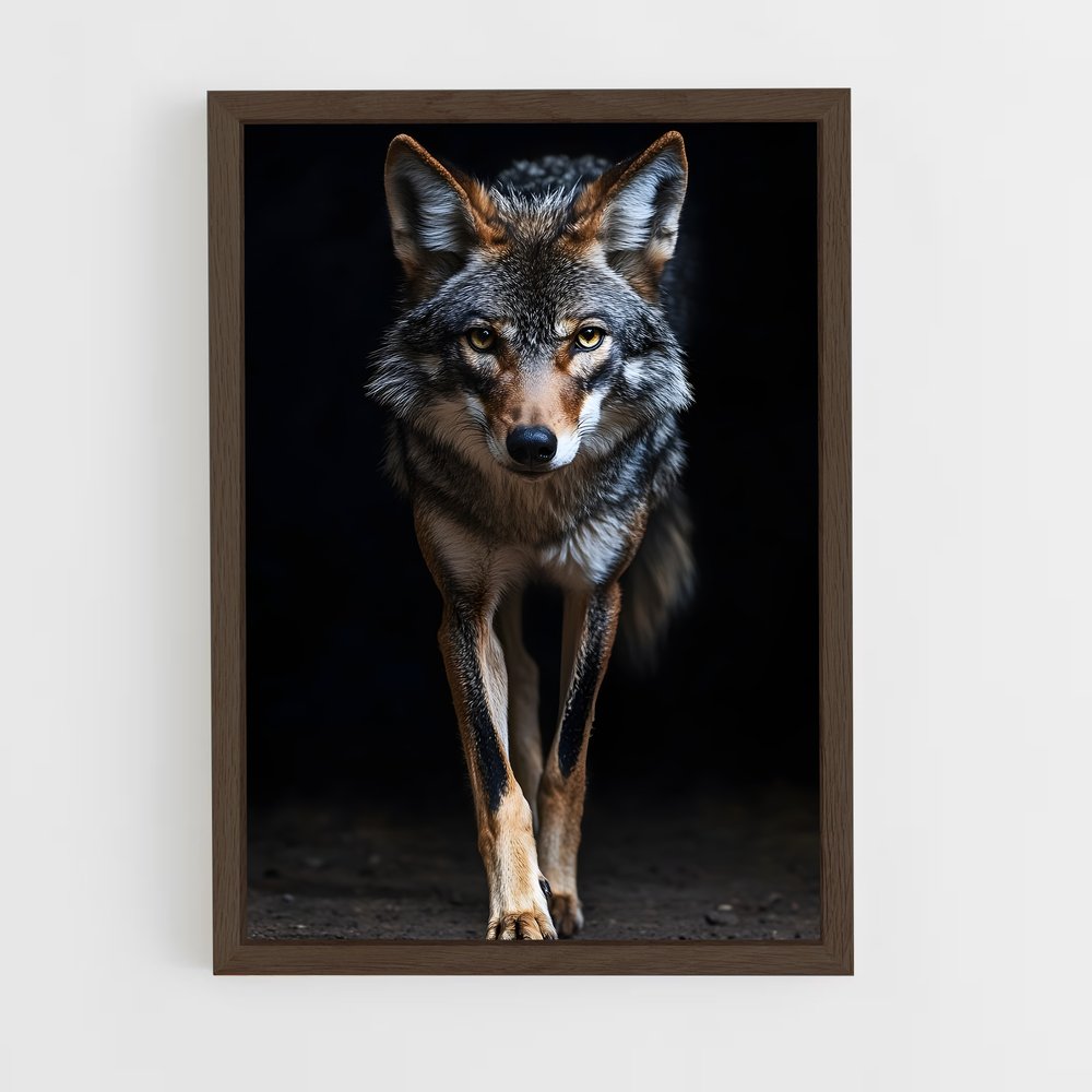 ap-coyote-7 cadre Bois foncé