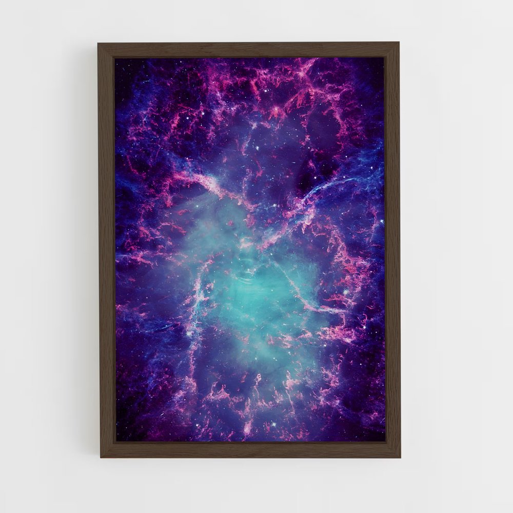 ap-crab nebula-3 cadre Bois foncé