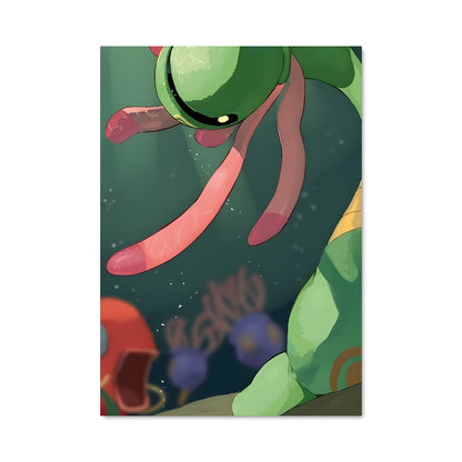 Poster Cradily Cartoon