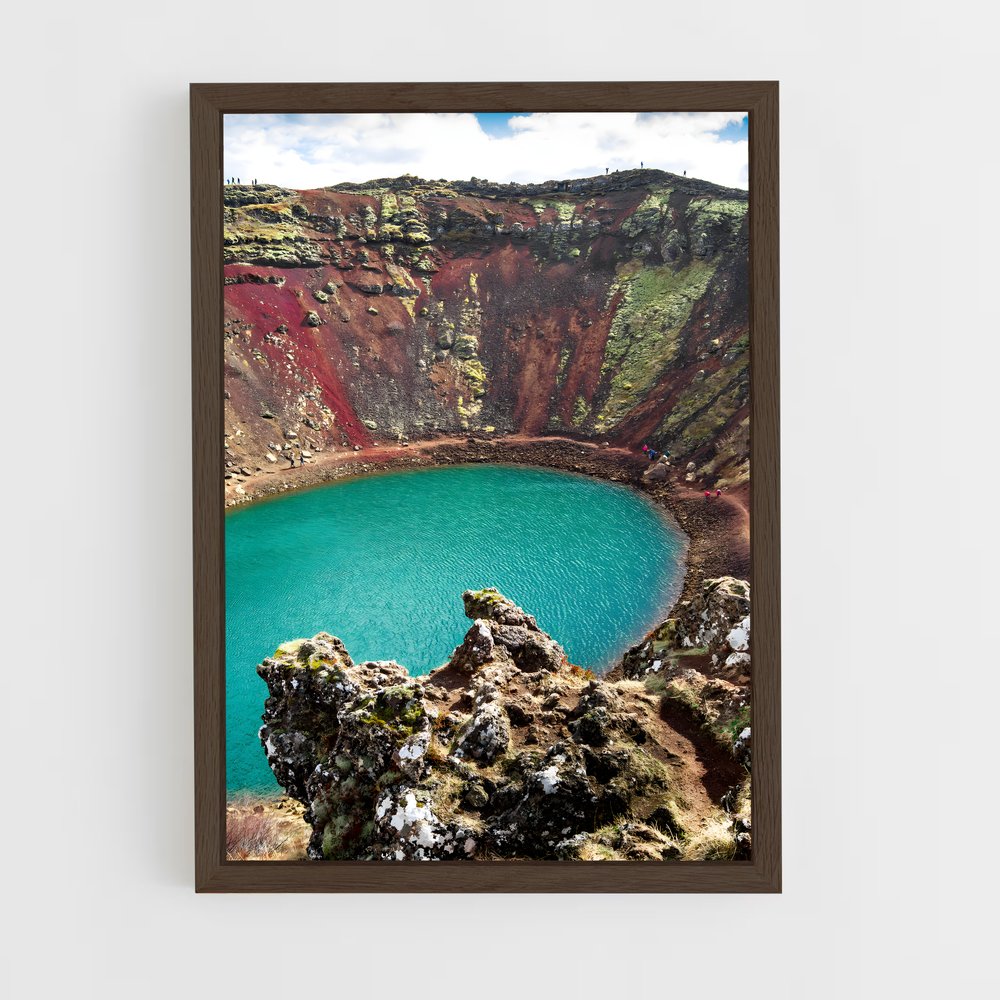 ap-crater-4 cadre Bois foncé