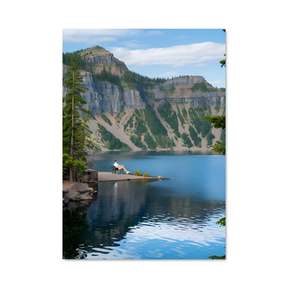Poster Crater lake 97020