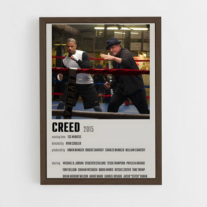ap-creed-1 cadre Bois foncé