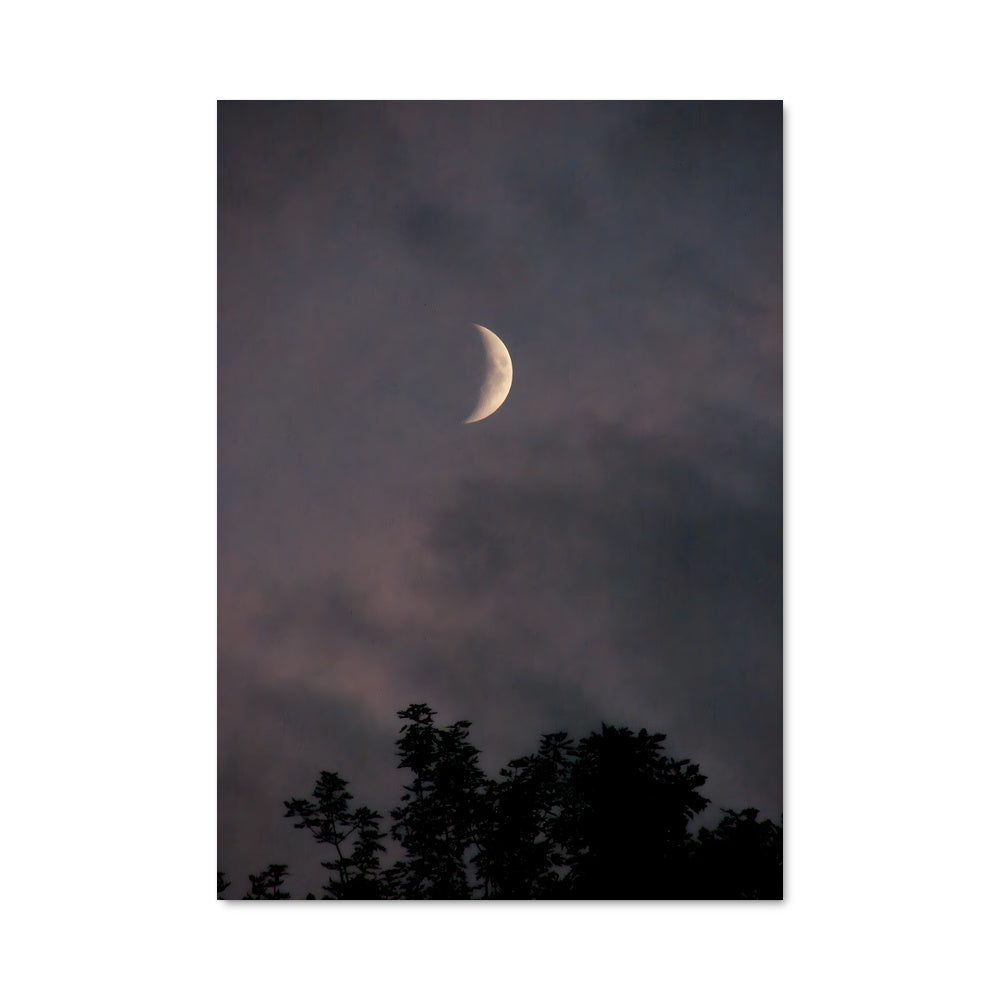 Poster Croissant de Lune