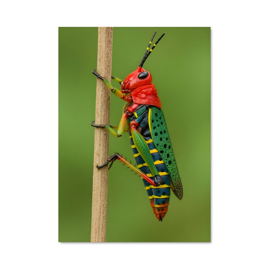 Poster Criquet Coloré