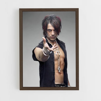 ap-criss angel-4 cadre Bois foncé