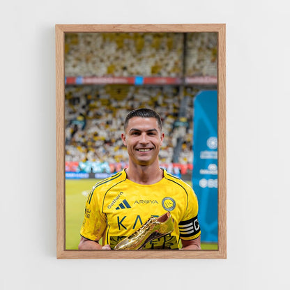 ap-cristiano ronaldo-11 cadre Bois clair